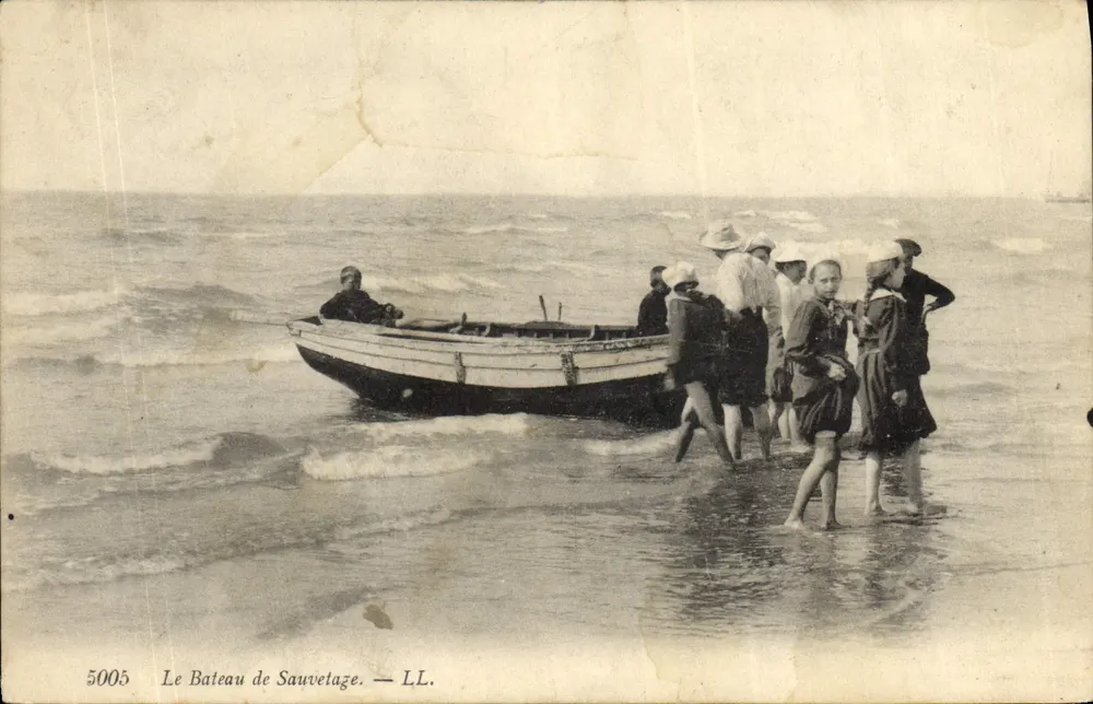 O Barco de Socorro — LL. — n° 5005 - Frente