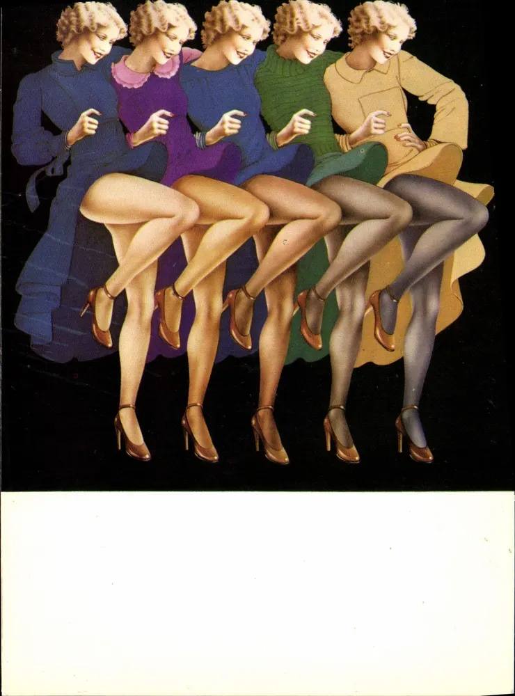 Les Girls — Hélène Majera — H 182, Illustratoren - Vorderseite