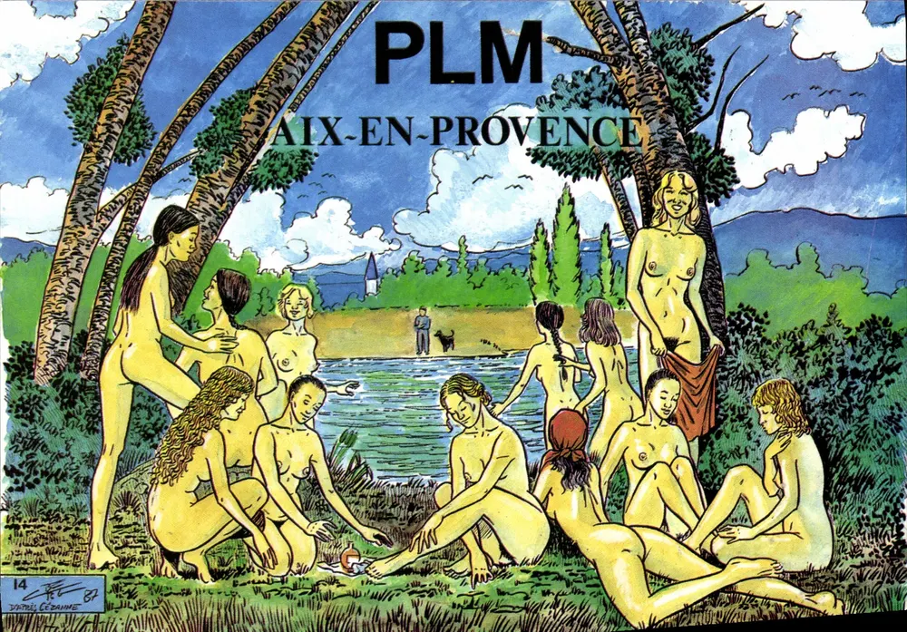 Aix-en-Provence — Die Großen Bäder — P.L.M. n°14 - Vorderseite