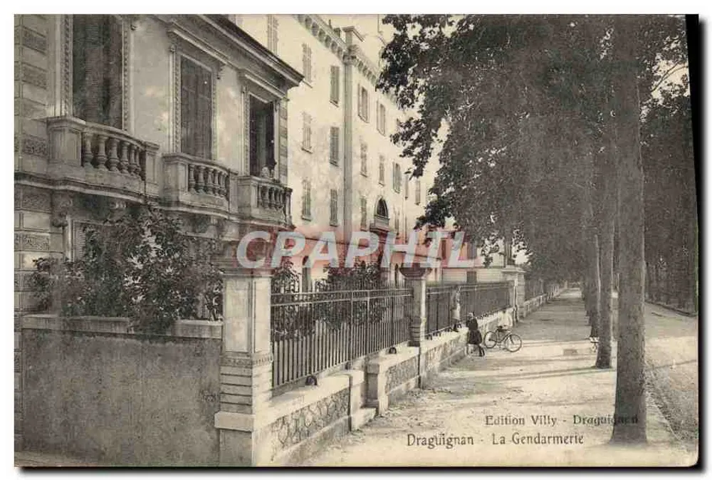 Draguignan - Die Gendarmerie — Edition Villy - Vorderseite