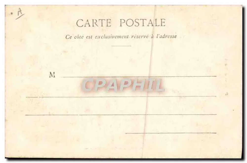 Pierrot Avocat — Komische Szene mit zwei Männern — Phototypie-Ausgabe A. Bergeret et Cie, Nancy, Nr. 9 - Rückseite