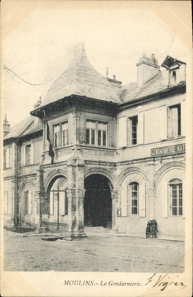 Moulin - Die Gendarmerie — F. Vigrier, Verlag - Vorderseite