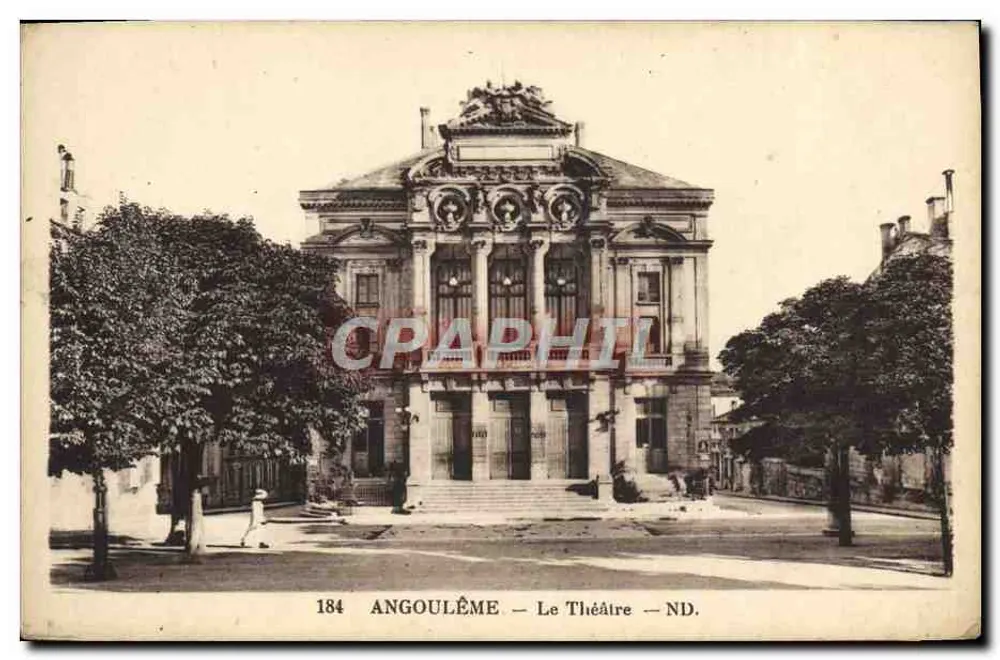 Angoulême — O Teatro — ND. - Frente