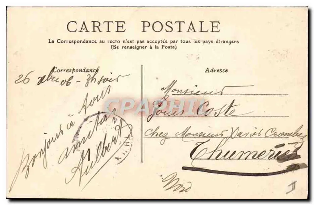 Arras - O Teatro Municipal - E.C. - Verso
