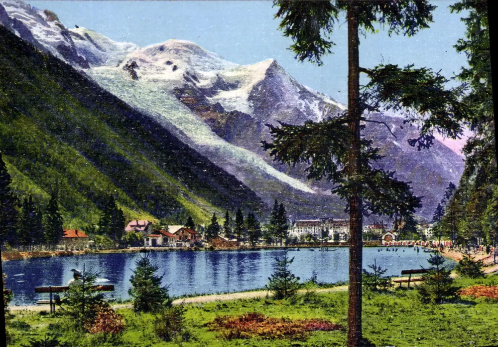 See Bouchet und Mont-Blanc — Édition du Paquier, n° 400 - Vorderseite