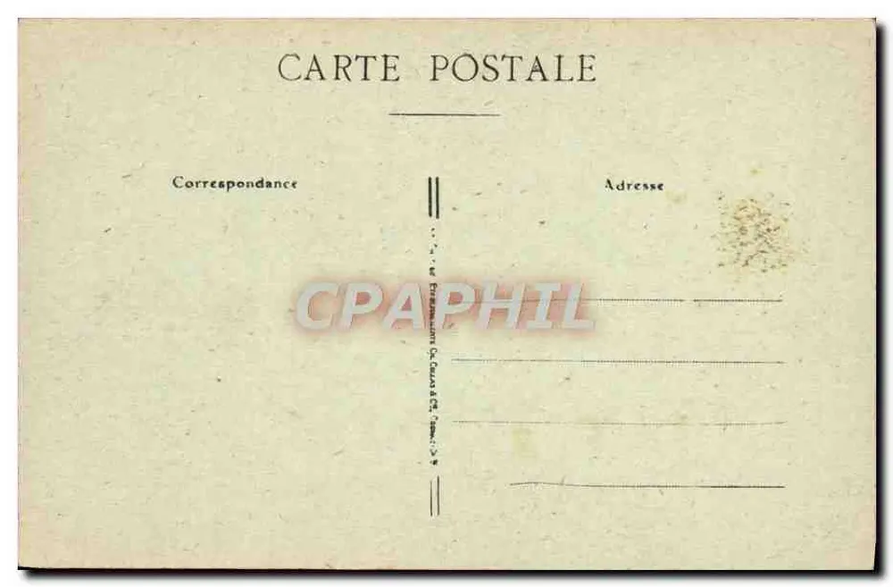 La Flèche — Een rustiek hoekje bij de Loir — G. Th. Baut. edit., La Flèche, n° 345 - Achterkant