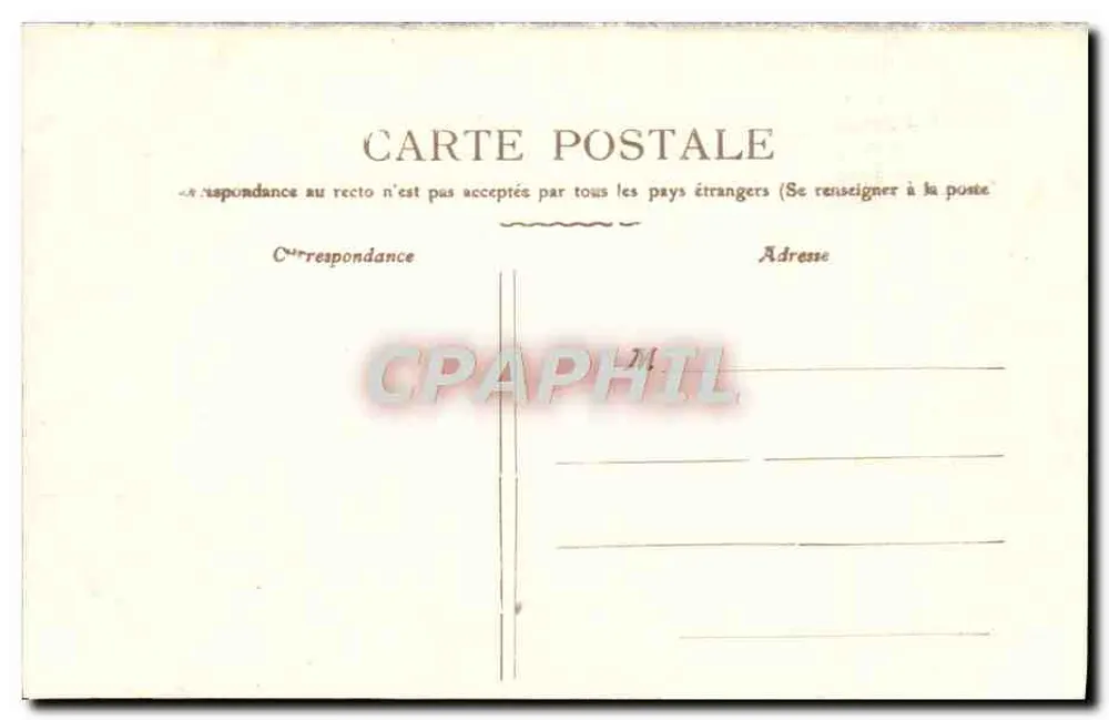 Nancy — Fontäne der Amphitrite, von Guibal, und Grilles von Jean l'Amour — Photo-Gravure Gédonvics - Rückseite