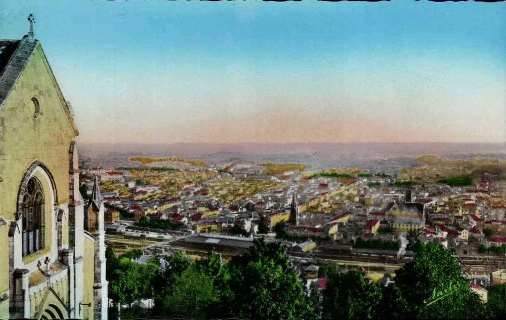 Vista Geral tirada do Ermitério — Agen — Edições Narbo, Toulouse - Frente