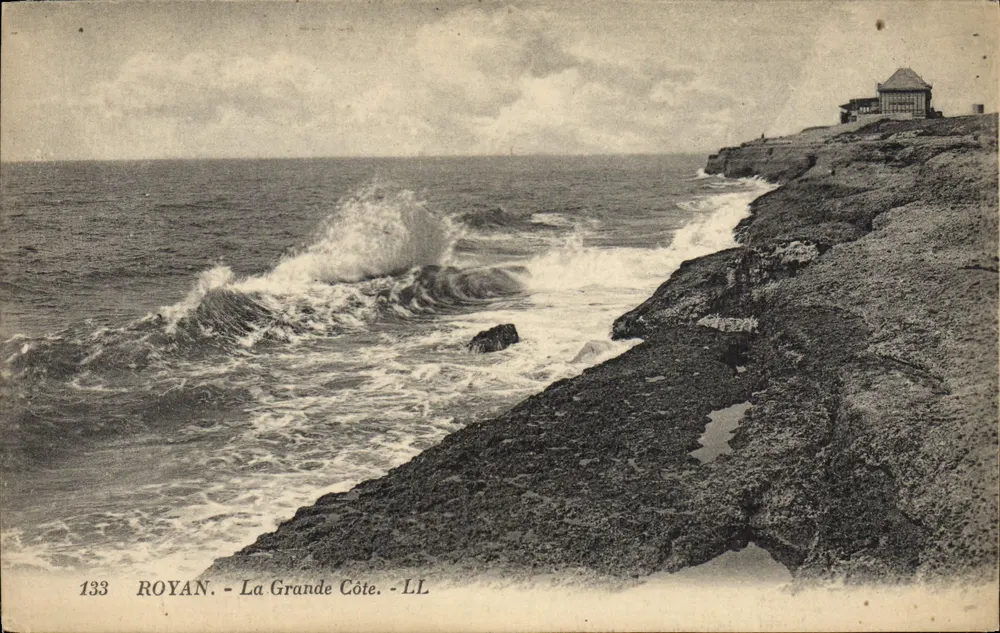 Royan - A Grande Côte — LL, n° 133 - Frente