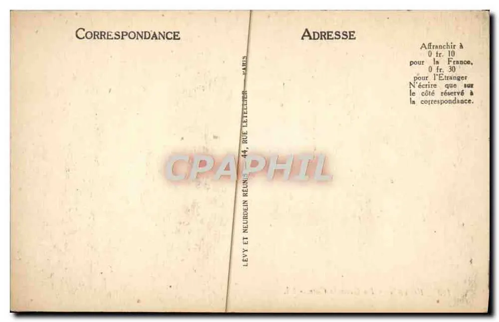 Royan - A Grande Côte — LL, n° 133 - Verso