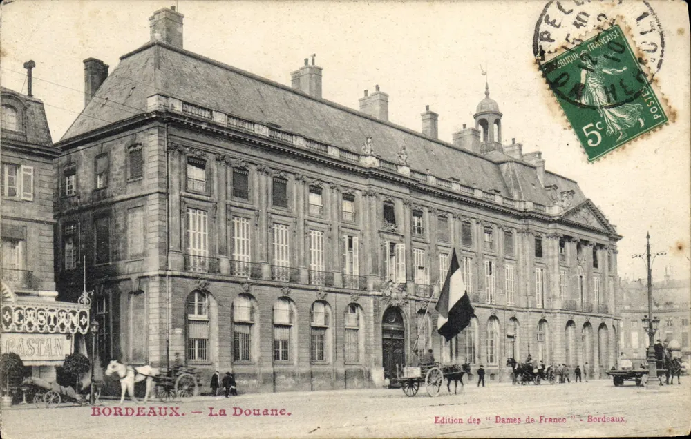 Bordeaux — A Douane — Edição das "Damas da França" — Bordeaux - Frente