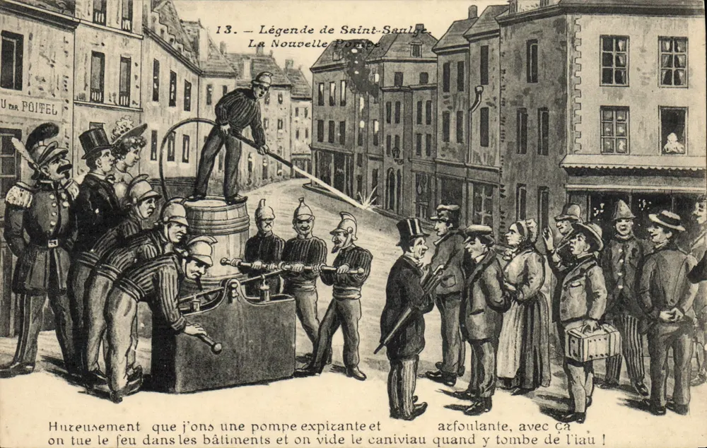 Legende von Saint-Sanl — Die Neue Pomme — Verlag Poitel, Nr. 13 - Vorderseite