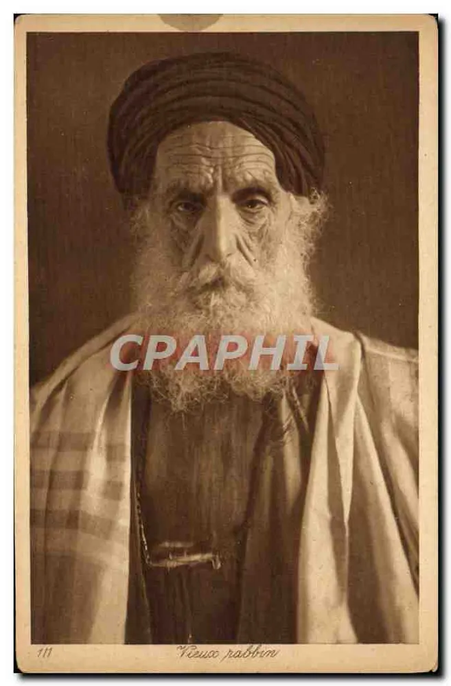 Jüdischer Rabbiner — Portrait — L & L, Nr. 111 - Vorderseite