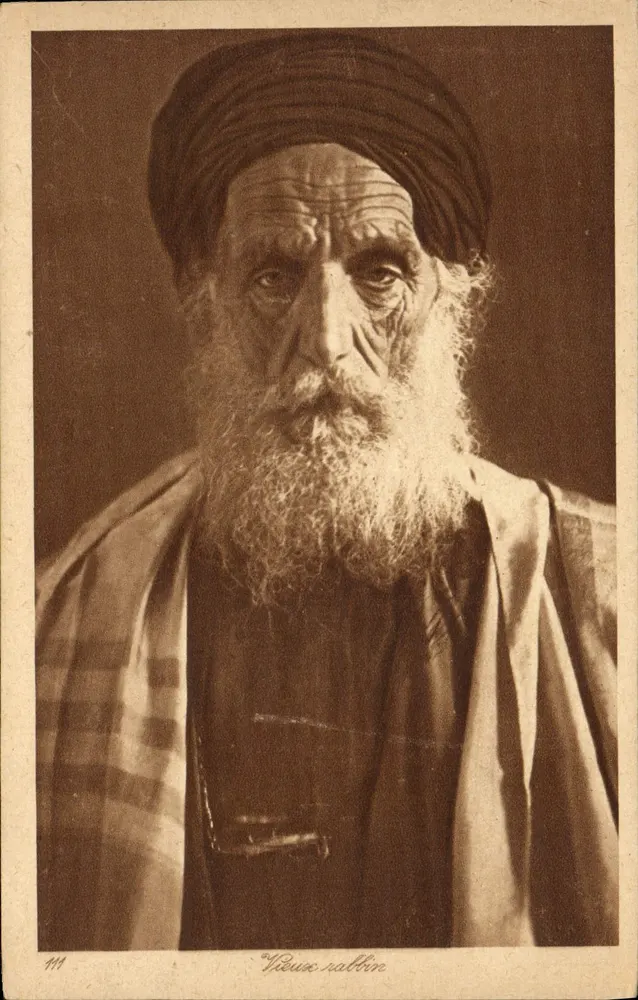 Rabbin — Portrait — L & L, n° 111 - Vorderseite