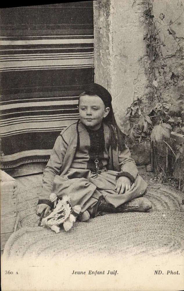 Jeune Enfant Juif — Algérie — ND. Phot. - Vorderseite
