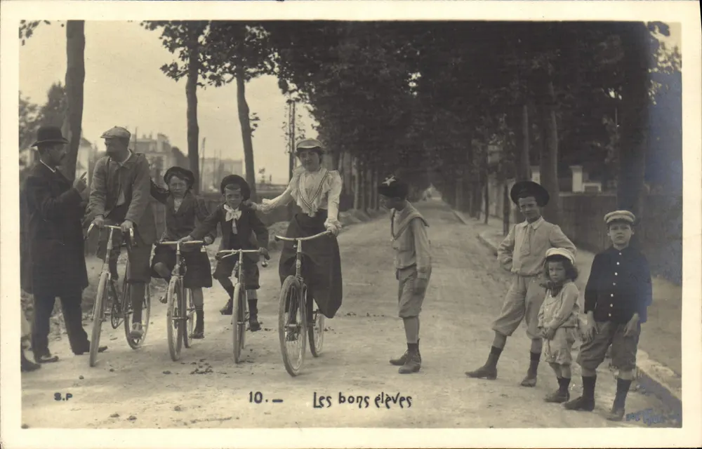 Die fleißigen Schüler — Serie 10 — S.P. Paris - Vorderseite