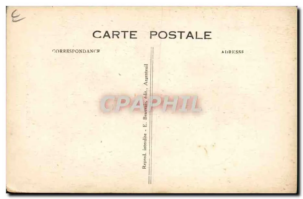 Parisot, ciclista francese — editore E. Beauvain, serie 3 - Verso