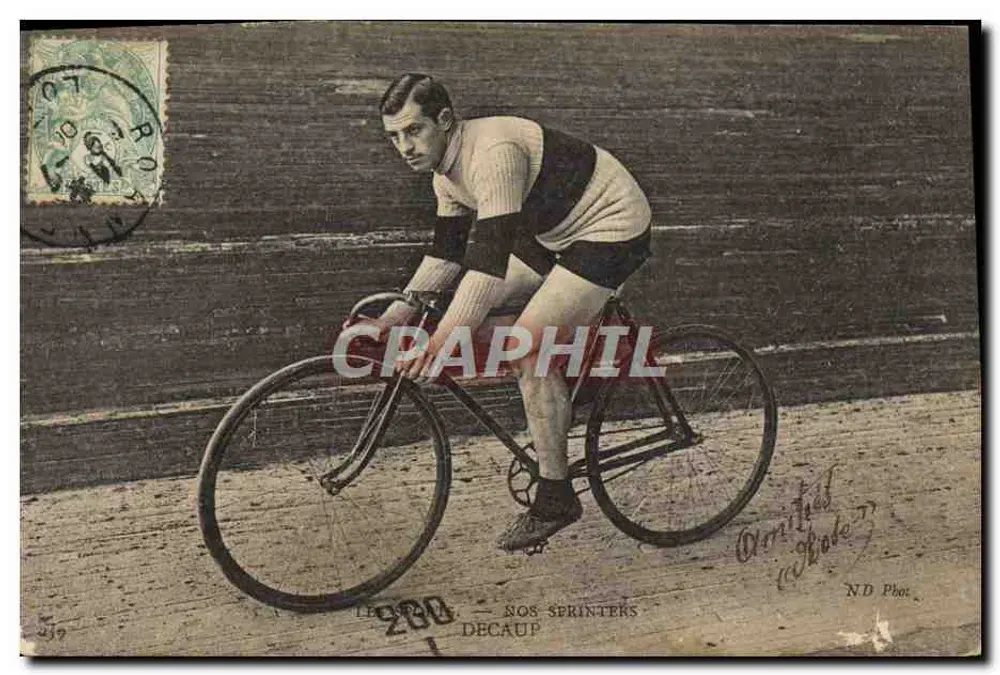 Ciclista — Nossos Sprinters — Décaup - Frente