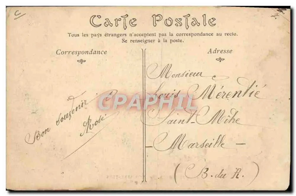 Ciclista — Nossos Sprinters — Décaup - Verso