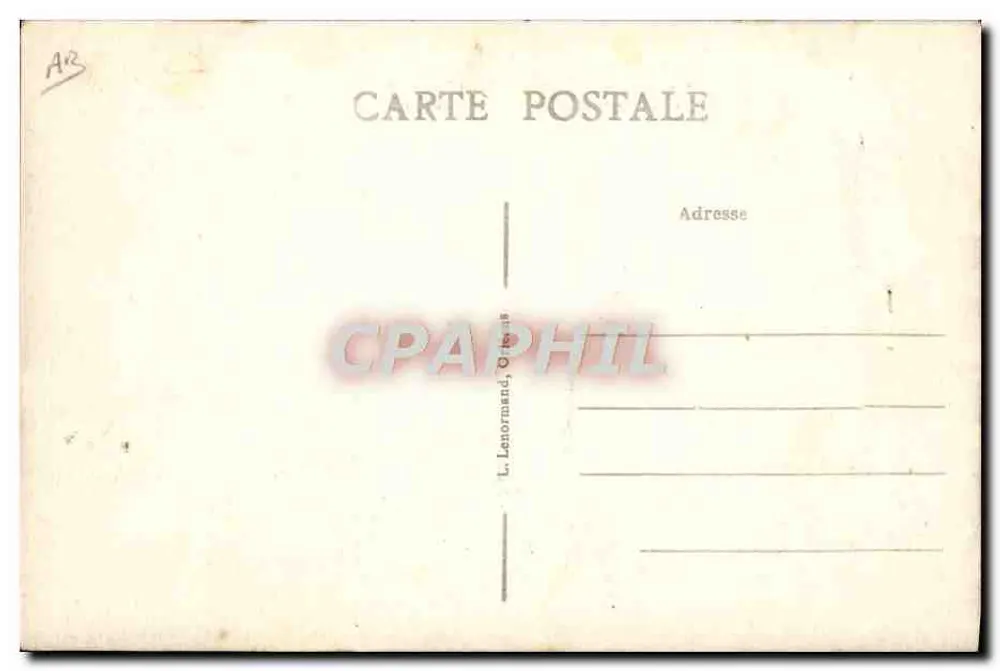 Montargis — Cavalcade vom 29. Mai 1932 — Wagen der Sirènes (Quartier de la Sirène) - Rückseite