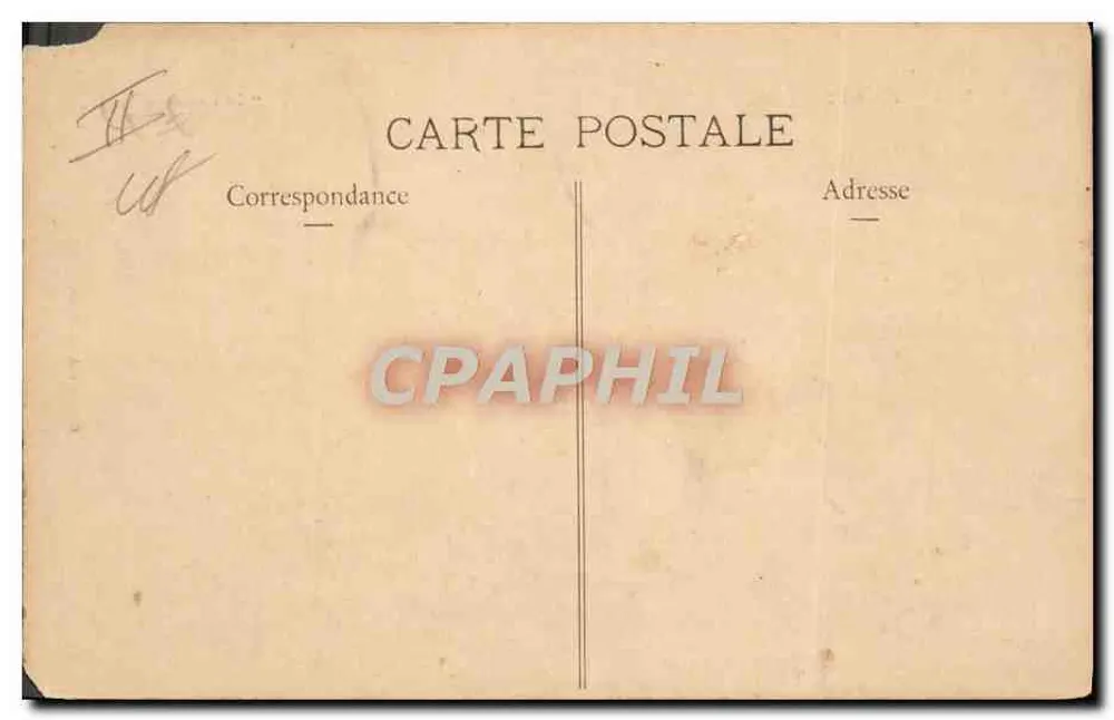 Die Krone — Schiff der französischen Marine — Sammlung A. Gataziner, n° 315 - Rückseite