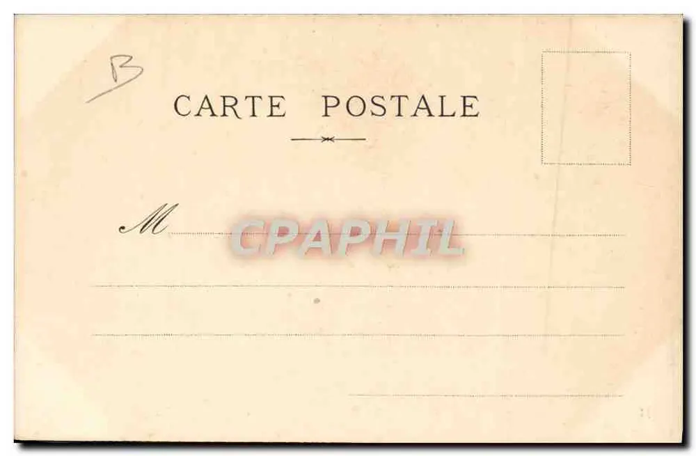 Calédonien und COUTONNE, Schulen der Kanoniere — M. BAR. phot. Toulon, n°133 - Rückseite