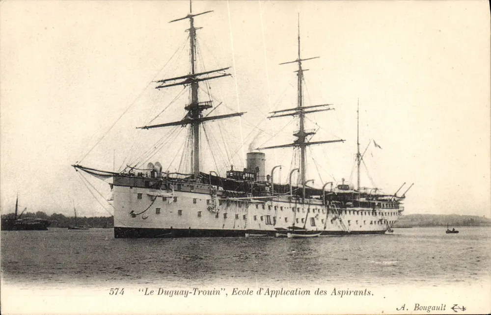 Le Duguy-Trouin — Schule für Aspiranten — A. Bougault n°574 - Vorderseite