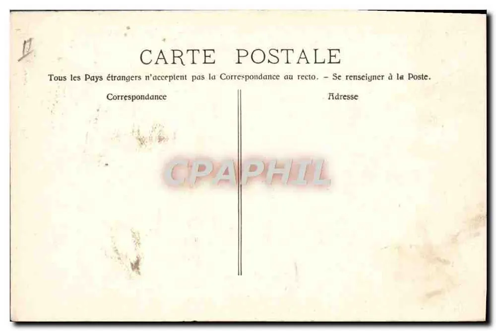Embarcação retornando das Índias — Capturada pelo mau tempo no Mar Mediterrâneo — H. Grimaud, Marselha, D'après R. Dumont-Duparc, pintor marítimo - Verso