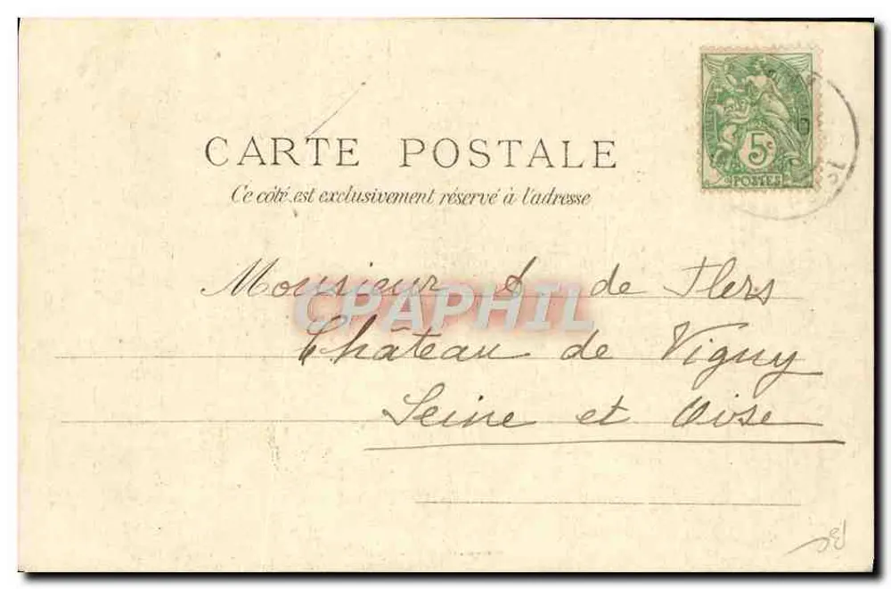 BORDA — Vaissseau-École des élèves Officiers — Collection Villar, Quimper, n° 820 - Rückseite