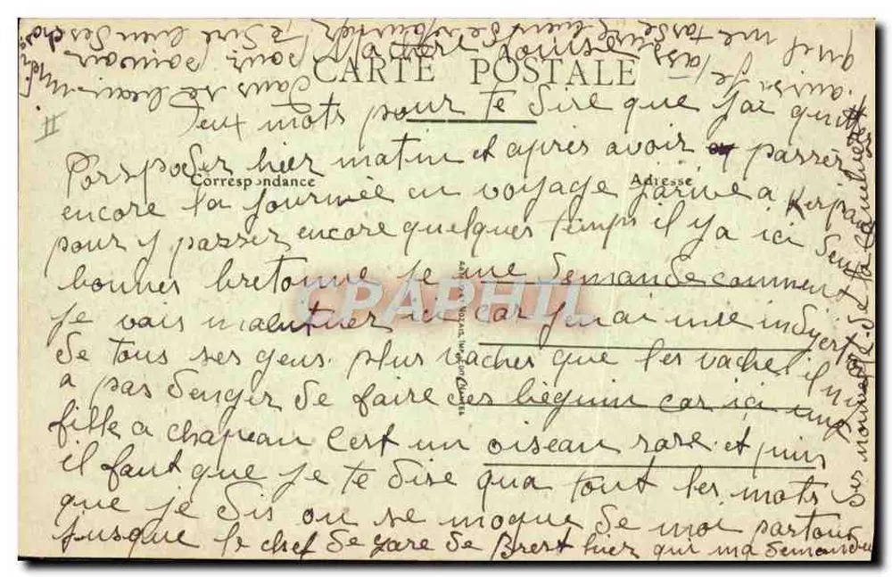 Brest — O «Magellan» sob a luz da lua — Editor desconhecido, n° 275 - Verso