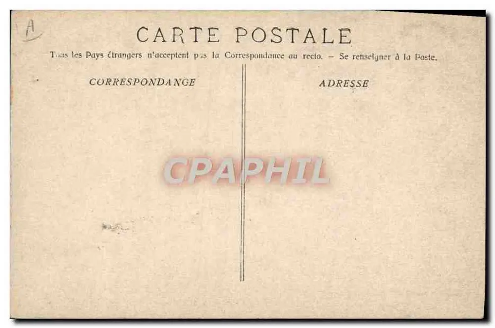 Draguignan - A Gendarmeria — Fototipia E. Labour, Marselha, n° 3320 - Verso