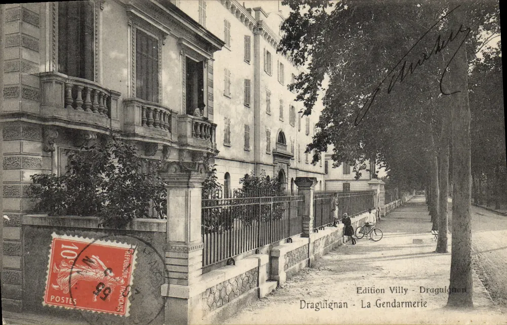 Draguignan - A Gendarmeria — Edição Villy - Frente