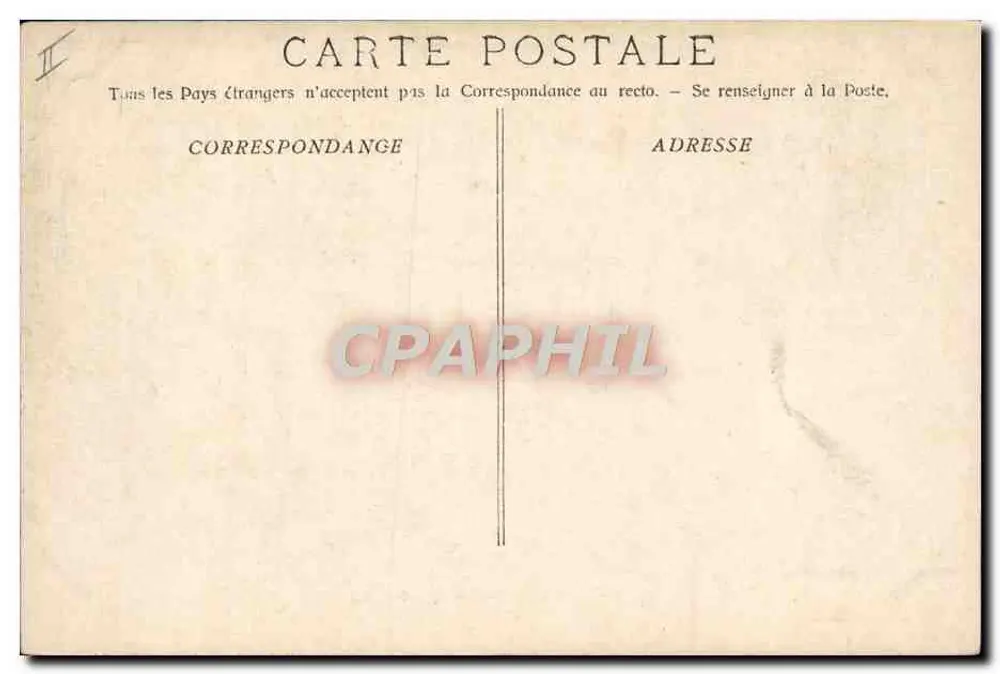Draguignan - A Gendarmeria — Fototipia E. Lacour - Marseille, n° 3320 - Verso