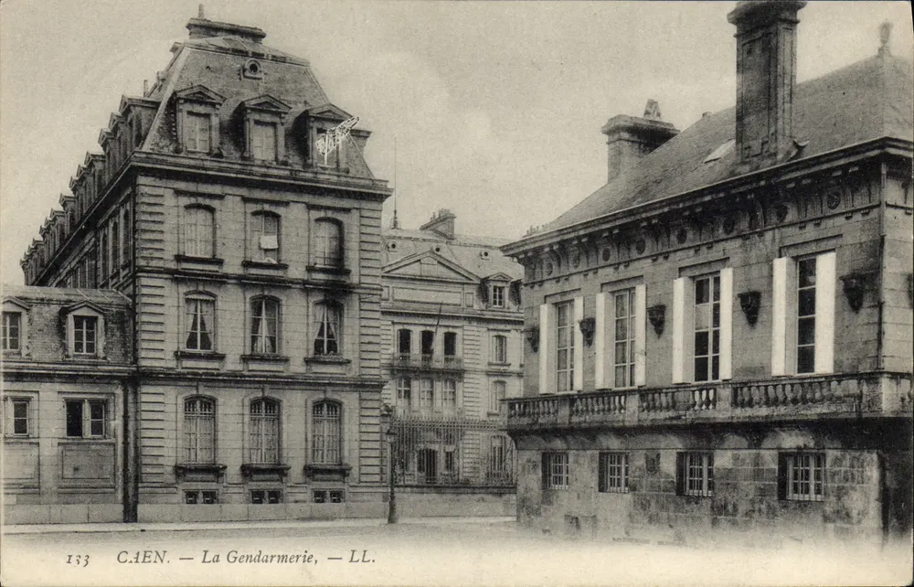Caen — A Gendarmeria — LL. — n° 133 - Frente