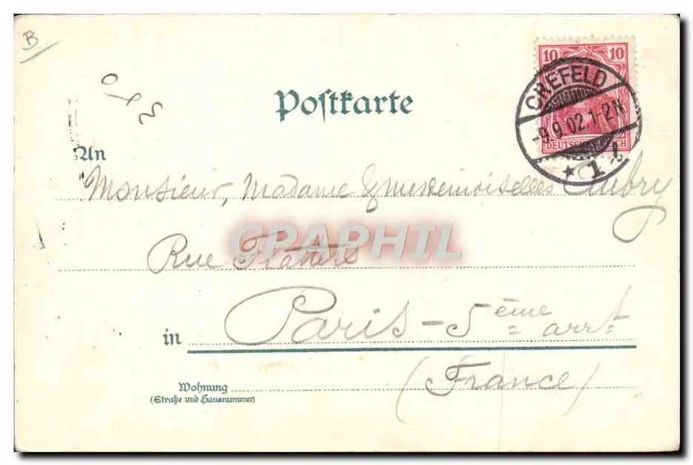 S.M. Kreuzer Gefion — navio de cruzeiro — KUNSTANSTALT J. MIESLER, BERLIN S. - Verso