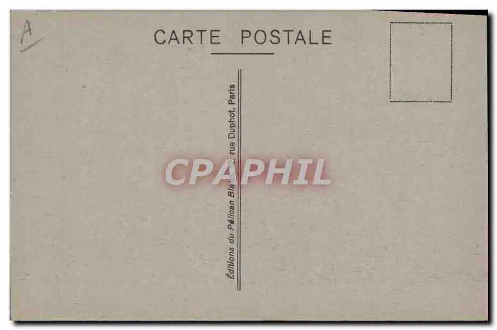 Cruzador em Maturidade Militar — silhueta — Edições do Pélican, Paris - Verso