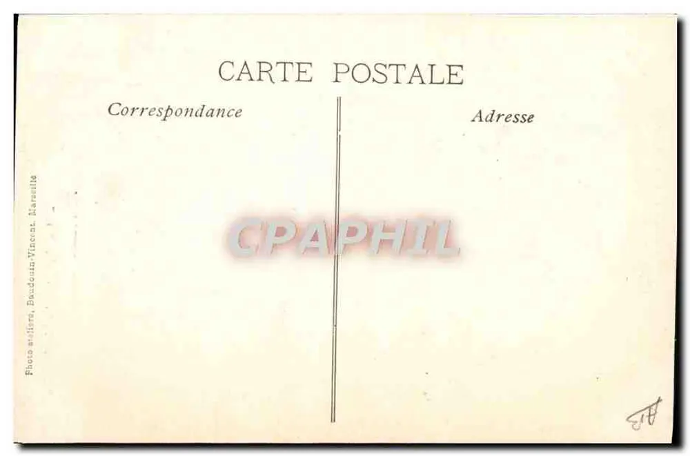 Herr Thomson am Unfallort — Die Katastrophe des Lena — Photo Atelier Beaudouin-Vincent, Marseille - Rückseite