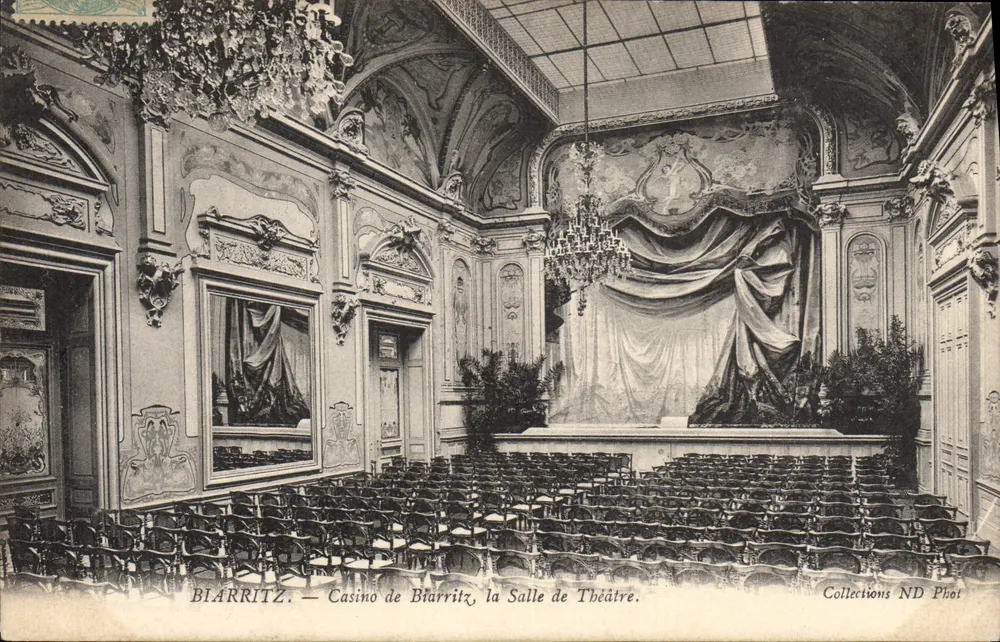 Biarritz — Casino de Biarritz, die Theaterhalle — Collections ND Phot - Vorderseite