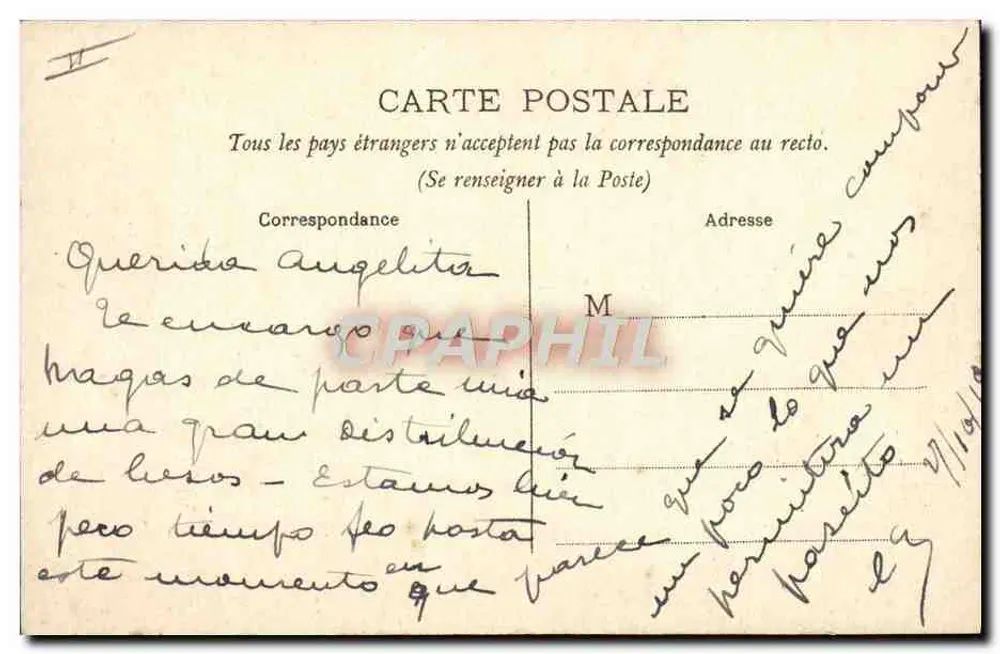 Bordeaux — Le Grand Théâtre et la Comédie — PP. n° 90 - Rückseite