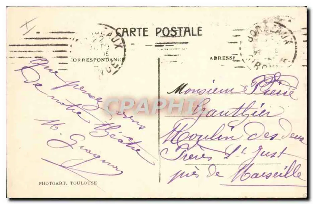 Bordeaux — O Grande Teatro — NG - Verso