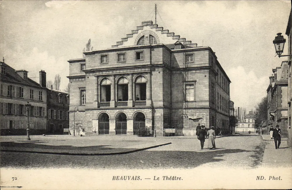 Beauvais — O Teatro — ND. Fot. n°72 - Frente