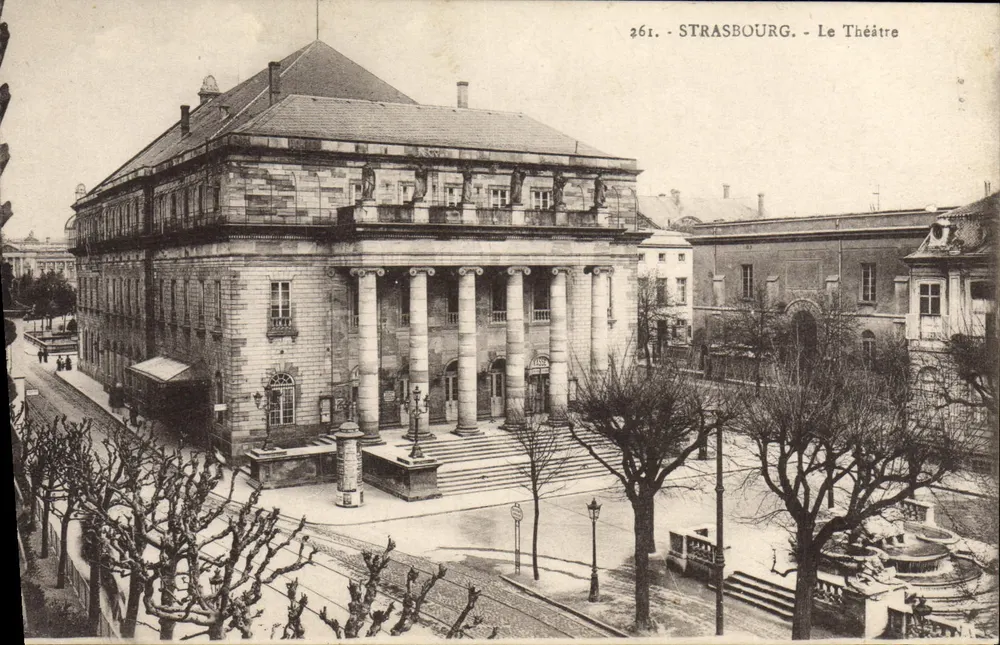 Estrasburgo - O Teatro — n° 261 - Frente