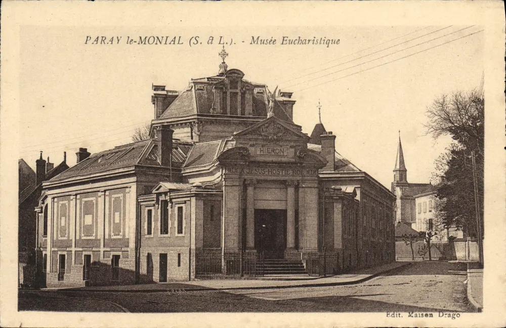 Paray-le-Monial (S. & L.) - Muzeum Eucharystyczne - Awers