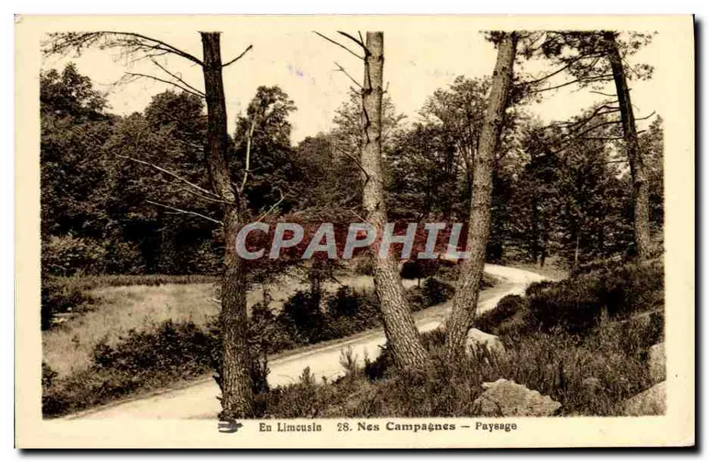 Em Limeusin — Paisagem — 28. Nes Campagnes - Frente
