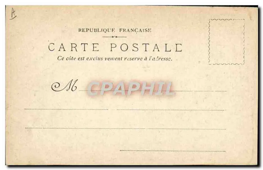 Bordeaux — Teil des Hafens, die Zollbehörde und die Börse — G. Guarooulhou, Verlag, Bordeaux - Rückseite