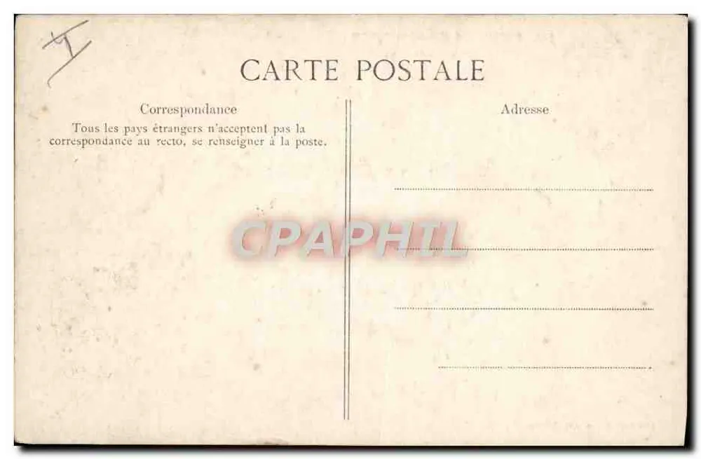 Grenze Frankreich-Schweiz — Der Todessand — Verlag: Chèze, La Sannois, pub. Moutier - Rückseite