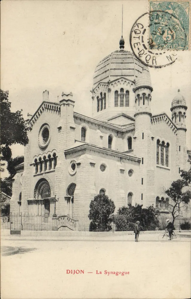Dijon — A Sinagoga — Côte d'Or - Frente