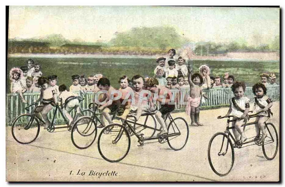 Das Fahrrad — Serie 1 — L.V. & Cie - Vorderseite