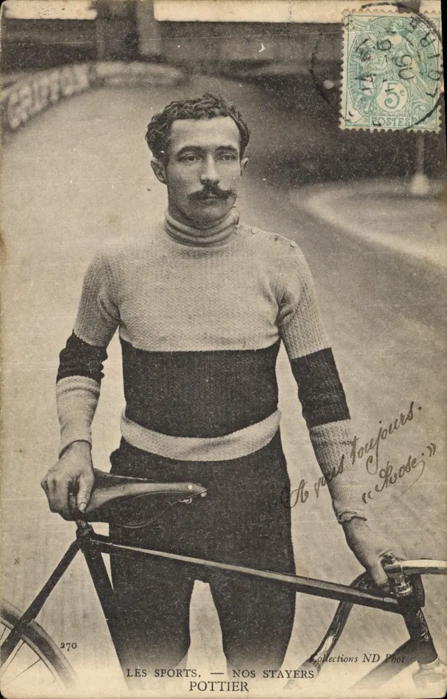 Ciclista Pottier — Esportes — Nossos Stayers — Coleções ND Phot — n°270 - Frente