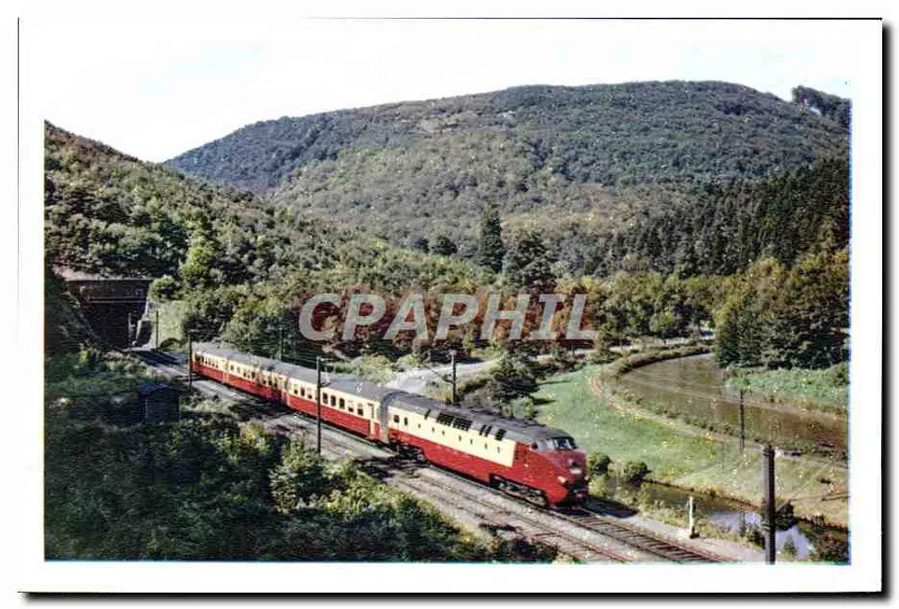 Zug T.E.E. « Edelweiss » — Stambach bei Saverne — Éditions Le Vie du Rail - Vorderseite